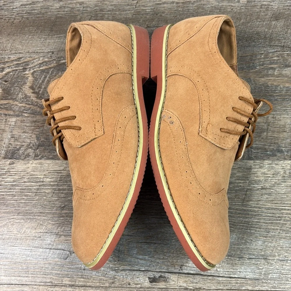 Alberto Fellini DAKOTA 2 Faux Suede Oxfords Size 8.5
